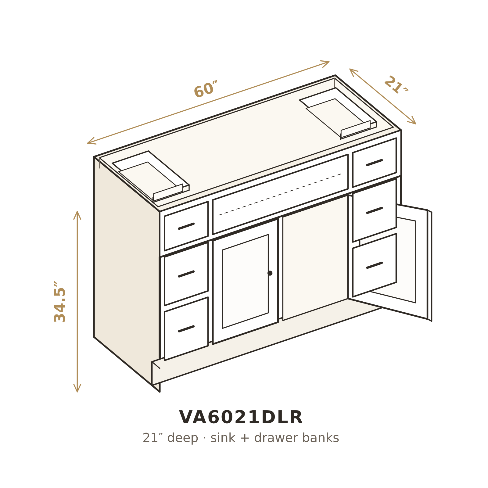 VA6021DLR 3D sketch