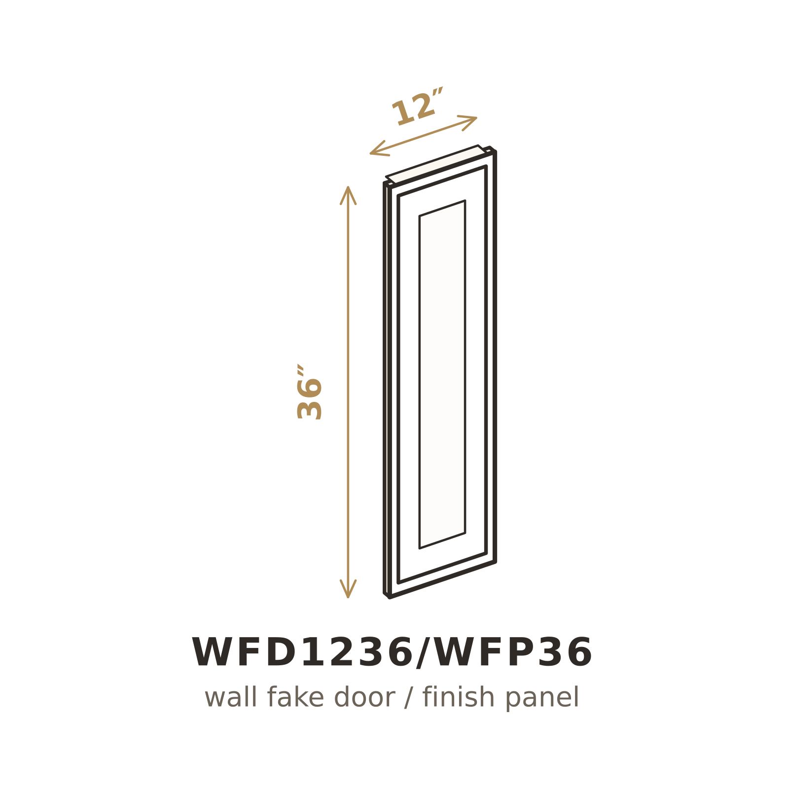 WFD1236/WFP36 3D sketch