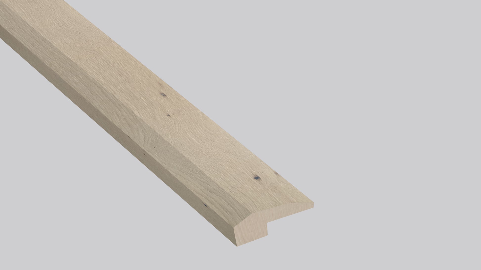 MSI Woodhills Aaron Blonde Oak Wood Flooring End Cap, Flooring Trim in blonde tonality