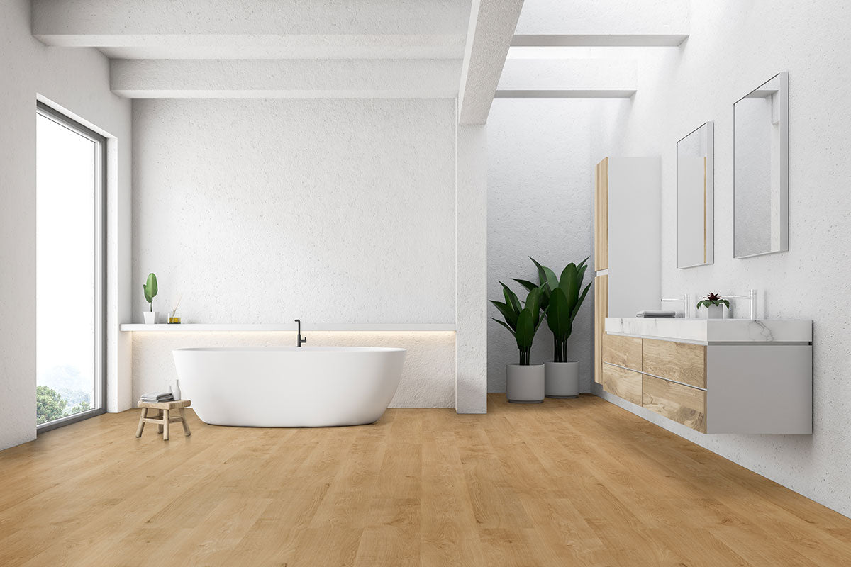 MSI Acclima Mt Sande Luxury Vinyl Plank Flooring — surface detail in natural tonality