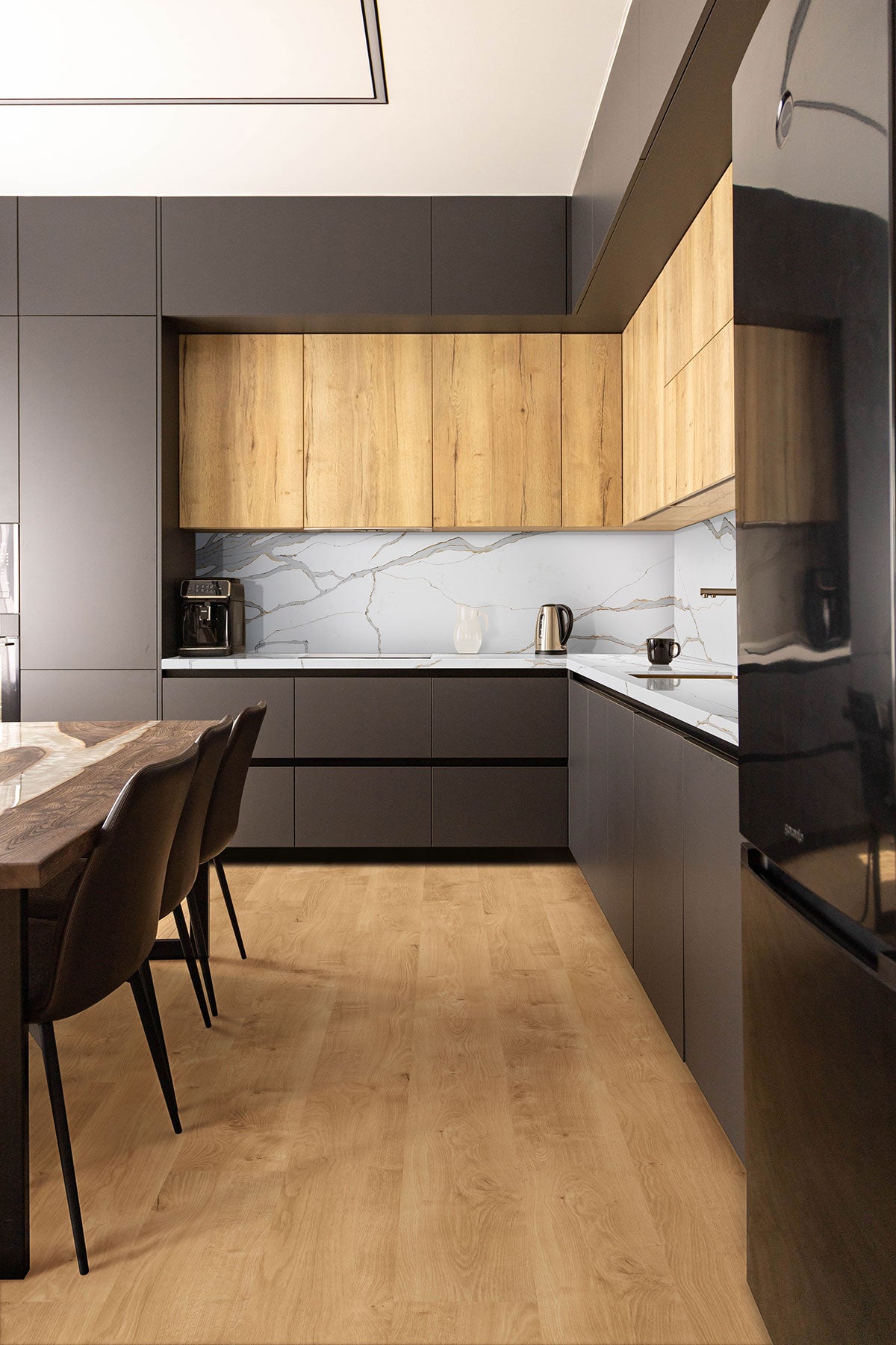 MSI Acclima Mt Sande Luxury Vinyl Plank Flooring — surface detail in natural tonality