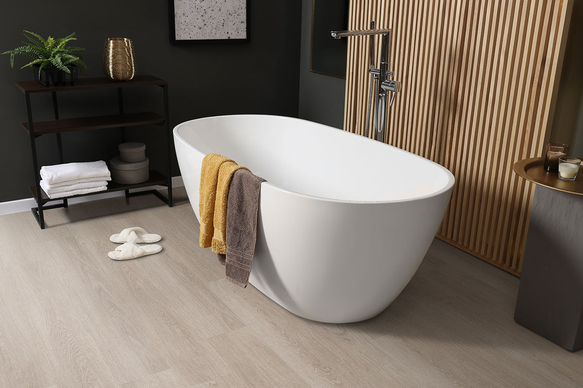 MSI Acclima Wharton Luxury Vinyl Plank Flooring — surface detail in natural tonality