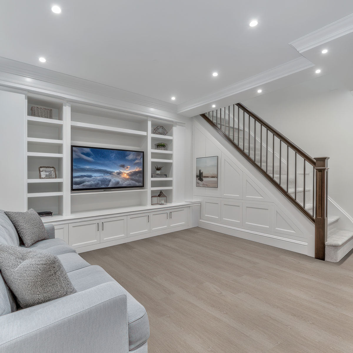 MSI Acclima Wharton Luxury Vinyl Plank Flooring — surface detail in natural tonality