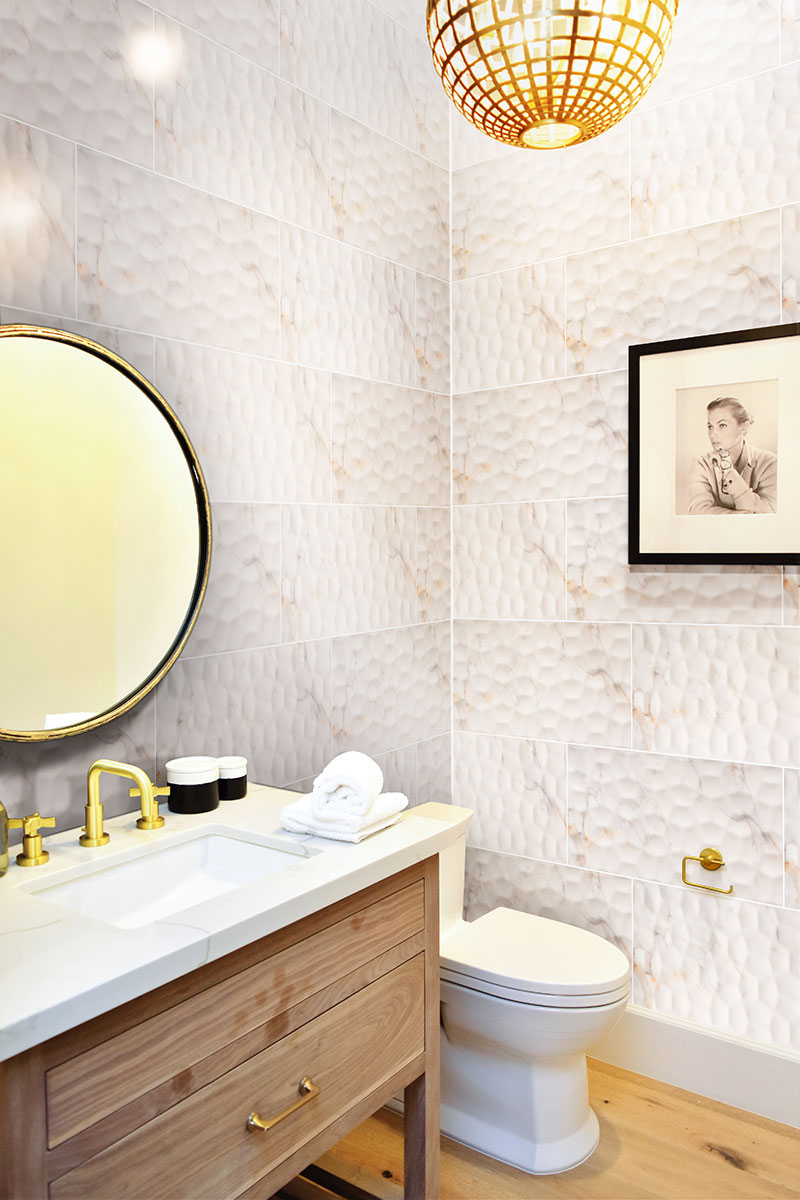 MSI Adella Viso Calacatta 12x24 Satin — surface detail in natural tonality