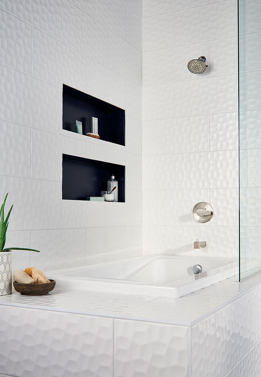 MSI Adella Viso White 12x24 Ceramic Tile — surface detail in white tonality