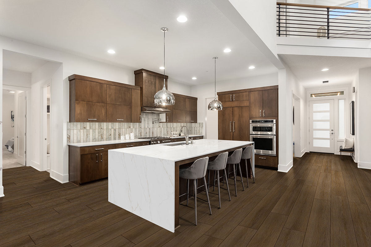 MSI XL Studio Adlar Luxury Vinyl Plank Flooring — surface detail in natural tonality