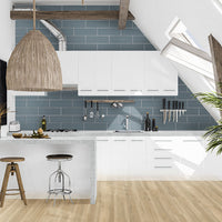 MSI Prescott Akadia Luxury Vinyl Plank Flooring — surface detail in natural tonality