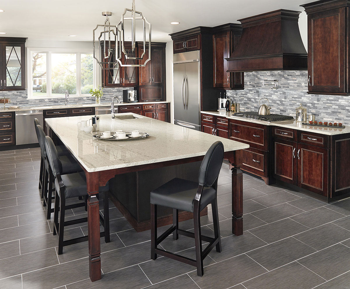 MSI Alaska Gray M Series — surface detail in gray tonality mini-panel natural stone cladding