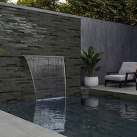 MSI Nolitan Smoke Porcelain Paver — surface detail in natural tonality