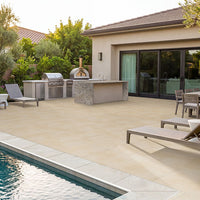 MSI Zement Nacar Porcelain Paver — surface detail in natural tonality