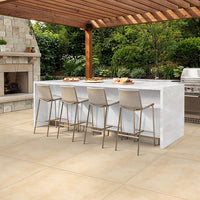 MSI Zement Nacar Porcelain Paver — surface detail in natural tonality
