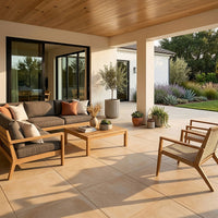 MSI Zement Nacar Porcelain Paver — surface detail in natural tonality