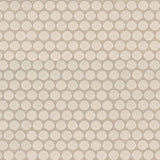 MSI Domino Almond Penny Round Mosaic Tile