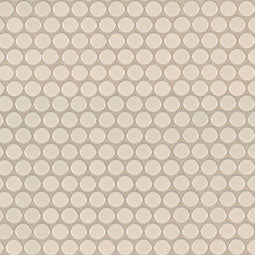 Almond Penny Round Mosaic Tile