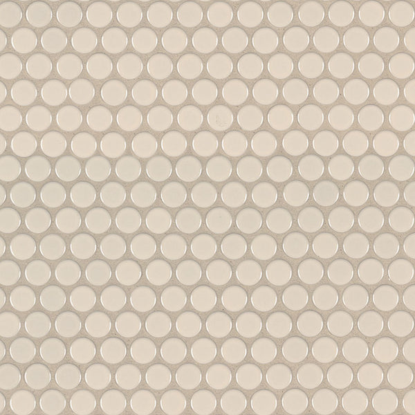 MSI Domino Almond Penny Round Mosaic Tile