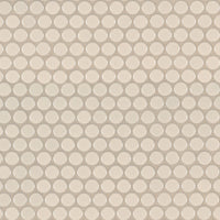 MSI Domino Almond Penny Round Mosaic Tile — Porcelain Wall Tile