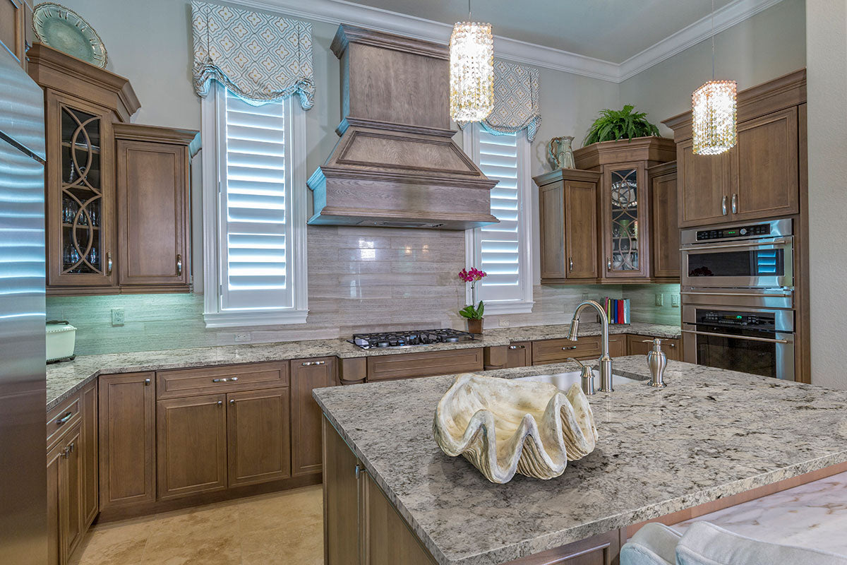 MSI Alpine Valley granite countertop room scene