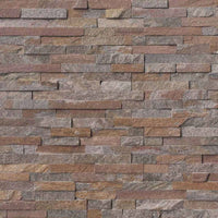 MSI Amber Falls Rockmount — Rockmount Stone Veneer in amber tonality