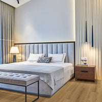 MSI Cyrus 2.0 Amber Forrester Luxury Vinyl Plank Flooring — surface detail in amber tonality