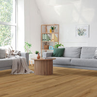 MSI Cyrus Amber Forrester Luxury Vinyl Plank Flooring — surface detail in amber tonality