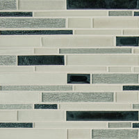 MSI Anacapri Blend Glass Tile — Glass Mosaic Tile mesh-mounted for designer installs