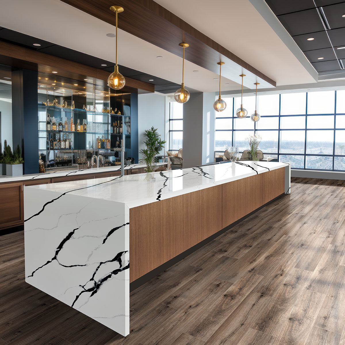 MSI Andover Blythe Luxury Vinyl Plank Flooring — surface detail in natural tonality
