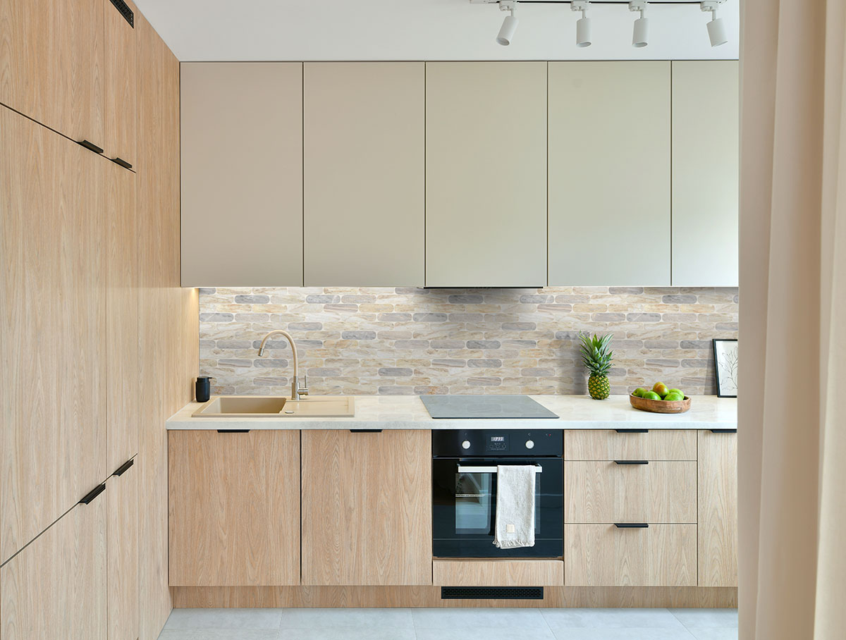 MSI Angora Ellipse Polished Tile — surface detail in natural tonality