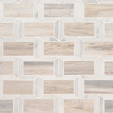 MSI Angora Framework Polished Subway Tile