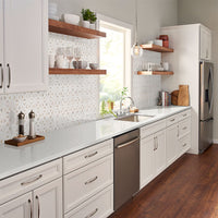 MSI Angora Geometric Pattern Tile — surface detail in natural tonality