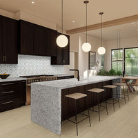 MSI Angora Geometric Pattern Tile — surface detail in natural tonality