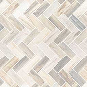 Angora Polished Herringbone Tile