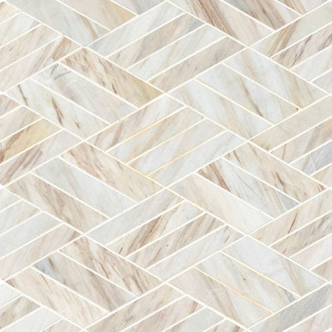 MSI Angora Rhombus Polished Tile
