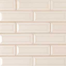 Antique White Beveled Tile
