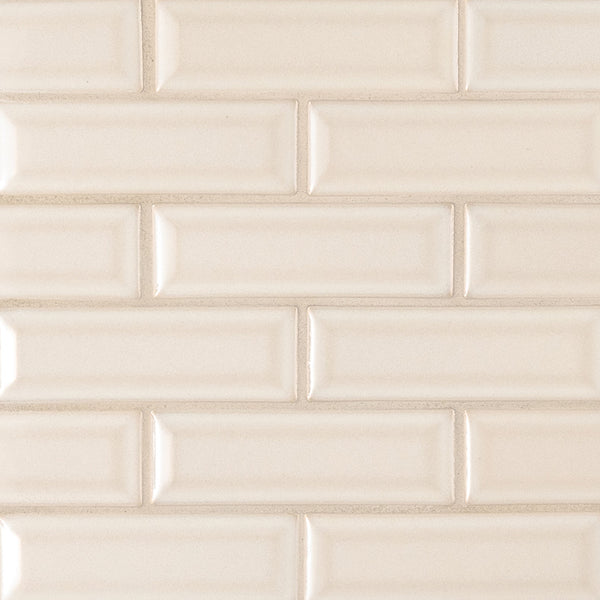 MSI Highland Park Antique White Beveled Tile 2x6