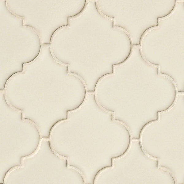 MSI Highland Park Antique White Arabesque Tile