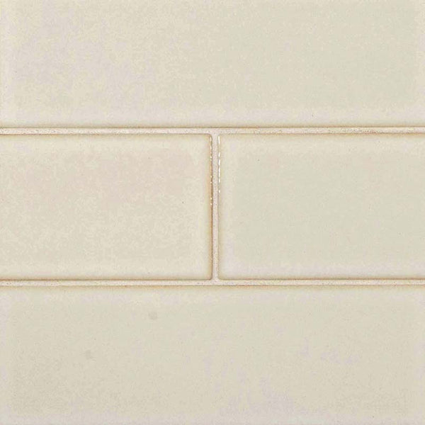 MSI Highland Park Antique White Glazed Tile 4x12