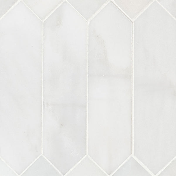 MSI Arabescato Carrara Marble Picket Tile 3x12