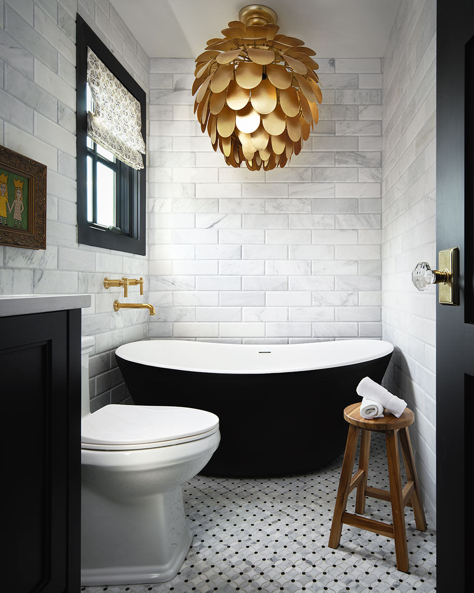 MSI Arabescato Carrara Beveled Tile 4x12 — surface detail in natural tonality