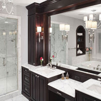 MSI Arabescato Carrara Herringbone Pattern — surface detail in natural tonality