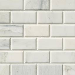 Arabescato Carrara Subway Tile 2x4