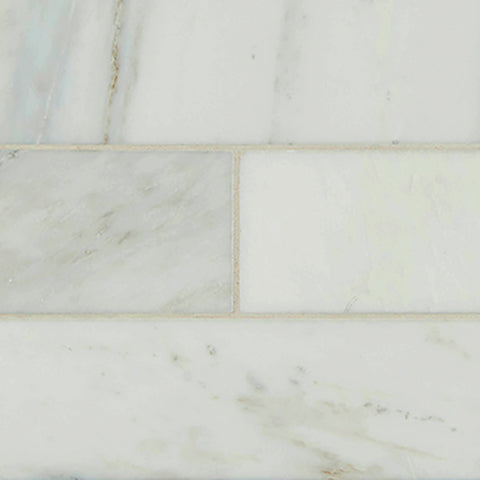 MSI Arabescato Carrara Subway Tile 4x12
