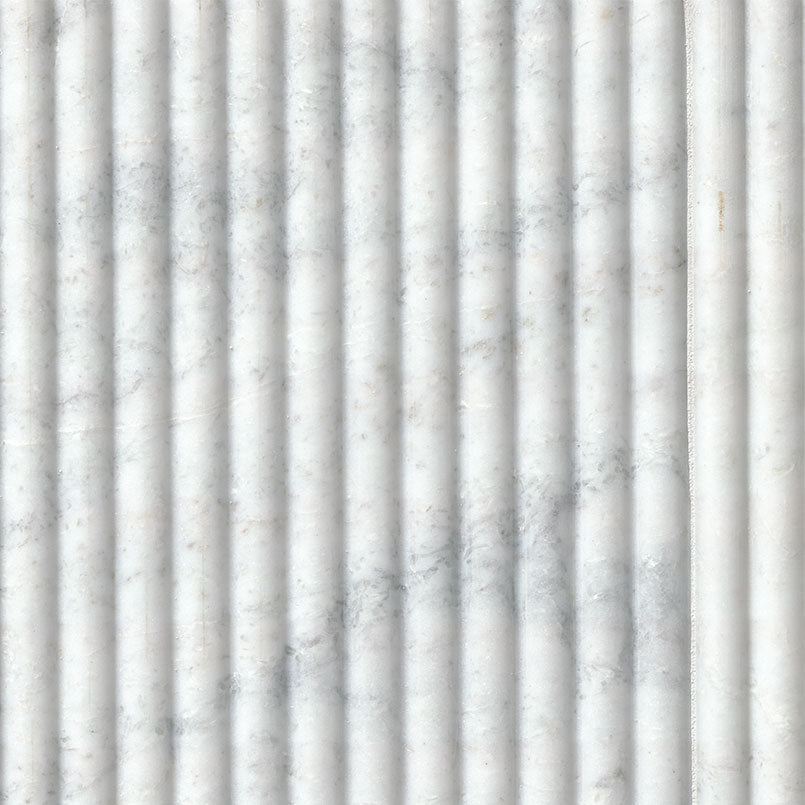 MSI Arabescato Venato Milano Ribbon 12x24 Honed — Natural Stone Mosaic