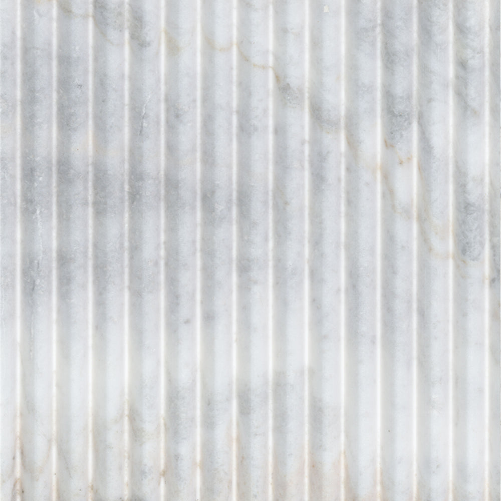 MSI Arabescato Venato Valentino Fluted 12x24 Honed — Natural Stone Mosaic