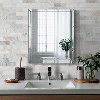 MSI Arabescato Venato Tile 2x6 — surface detail in natural tonality