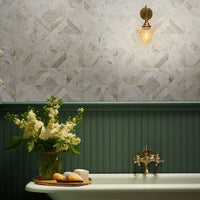MSI Arabescato Venato Argyle Tile — surface detail in natural tonality