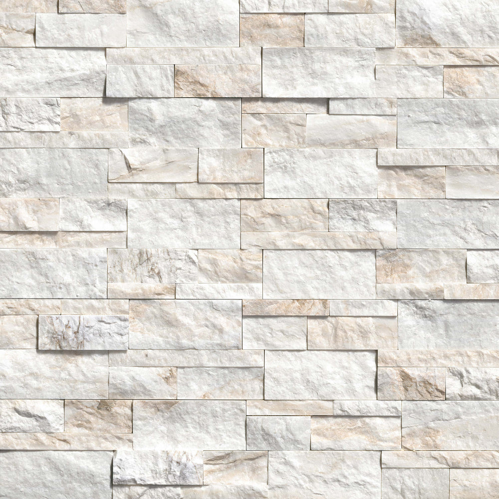 MSI Arabescato Venato XL Rockmount — XL Rockmount Stone Veneer