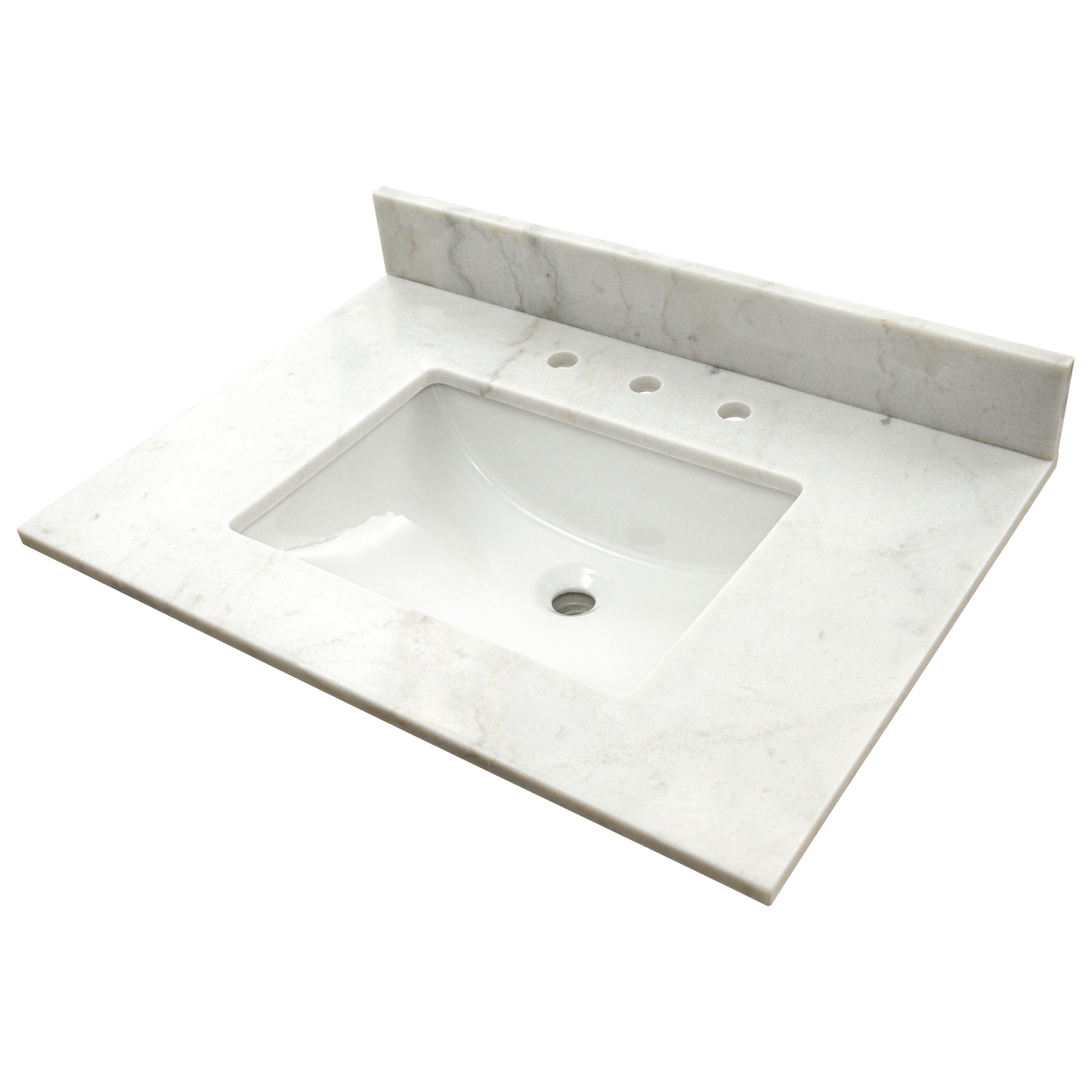 MSI Arabesque Carrara Vanity Tops — detail