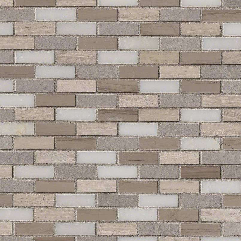 MSI Arctic Storm Mosaic Tile — detail