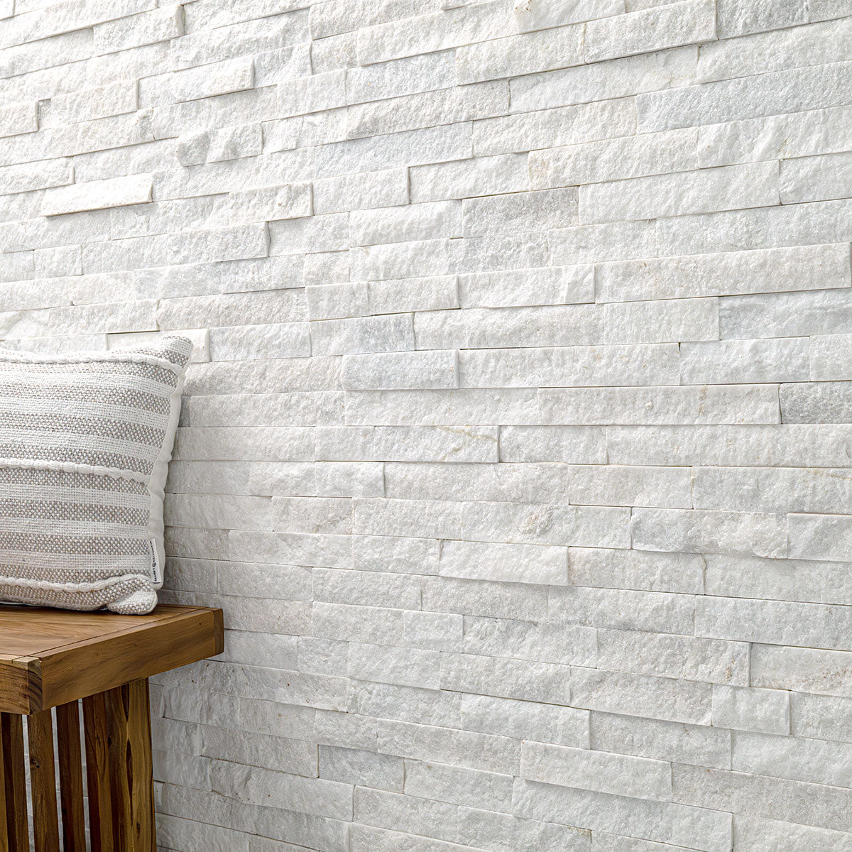 MSI Arctic White Rockmount — surface detail in white tonality
