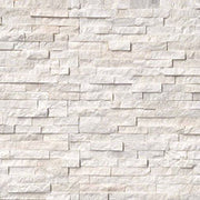 Arctic White Stacked Stone